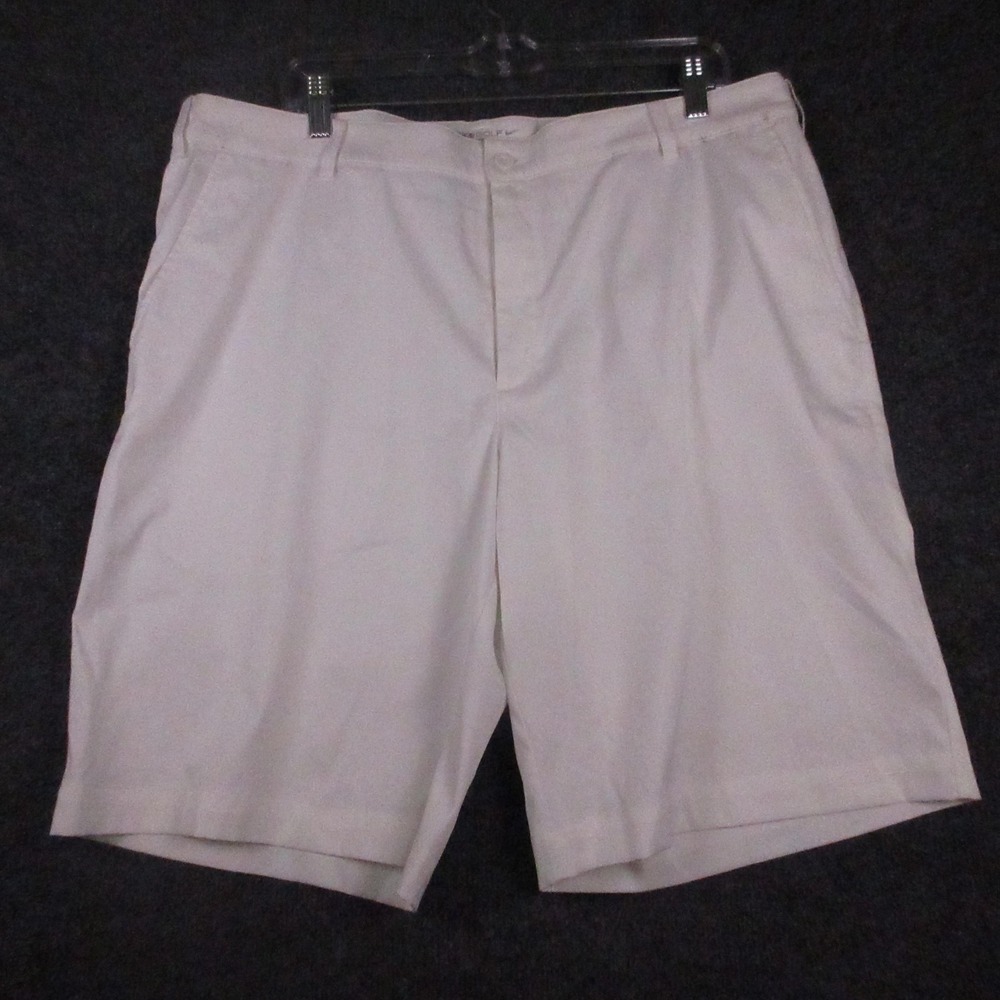 Nike Golf Shorts Mens 38 Beige Dri-FIT Tour Performance 11" Quick Dry Pockets
